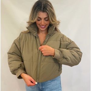 Crop Puffer jacket